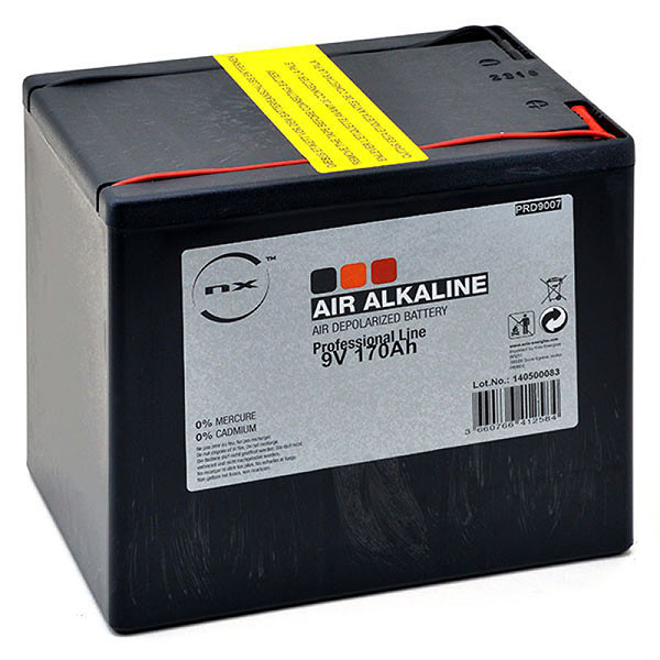Alkaline air depolarised battery 9V 170Ah - B31035S - PRD9007